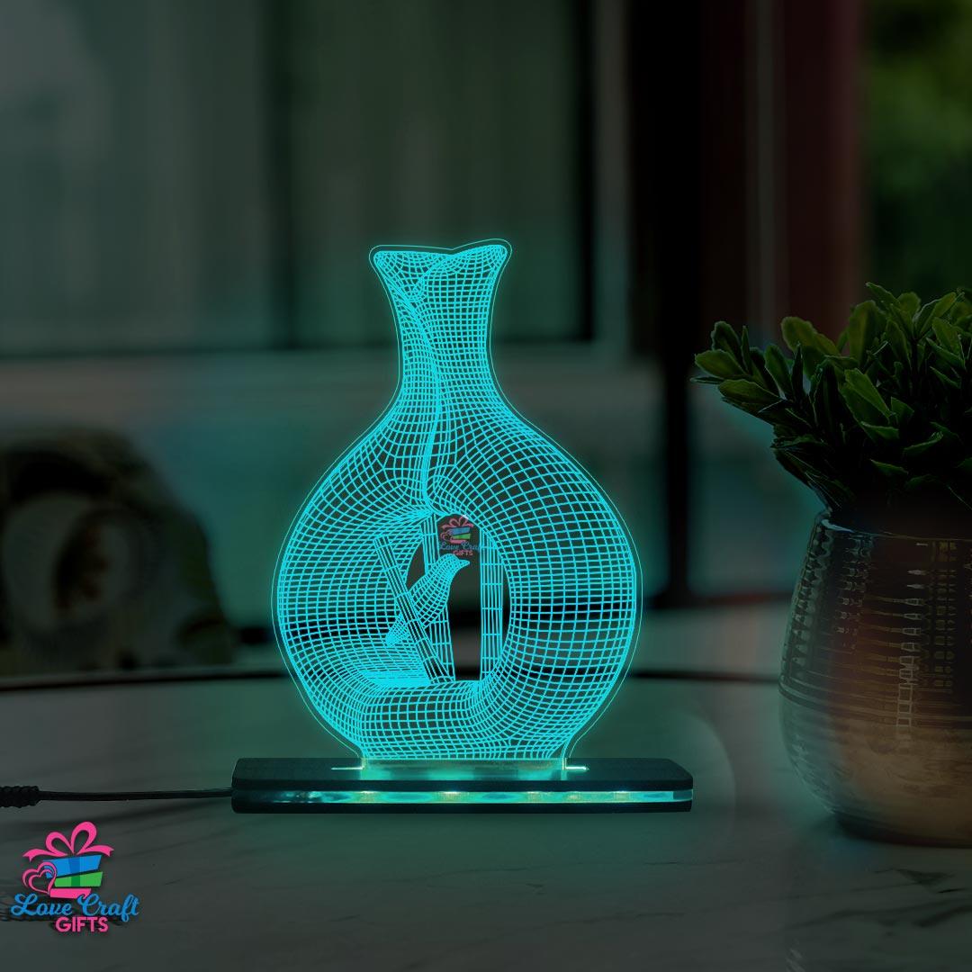 3d Acrylic Multi-Colored LED Lamp - Image 3