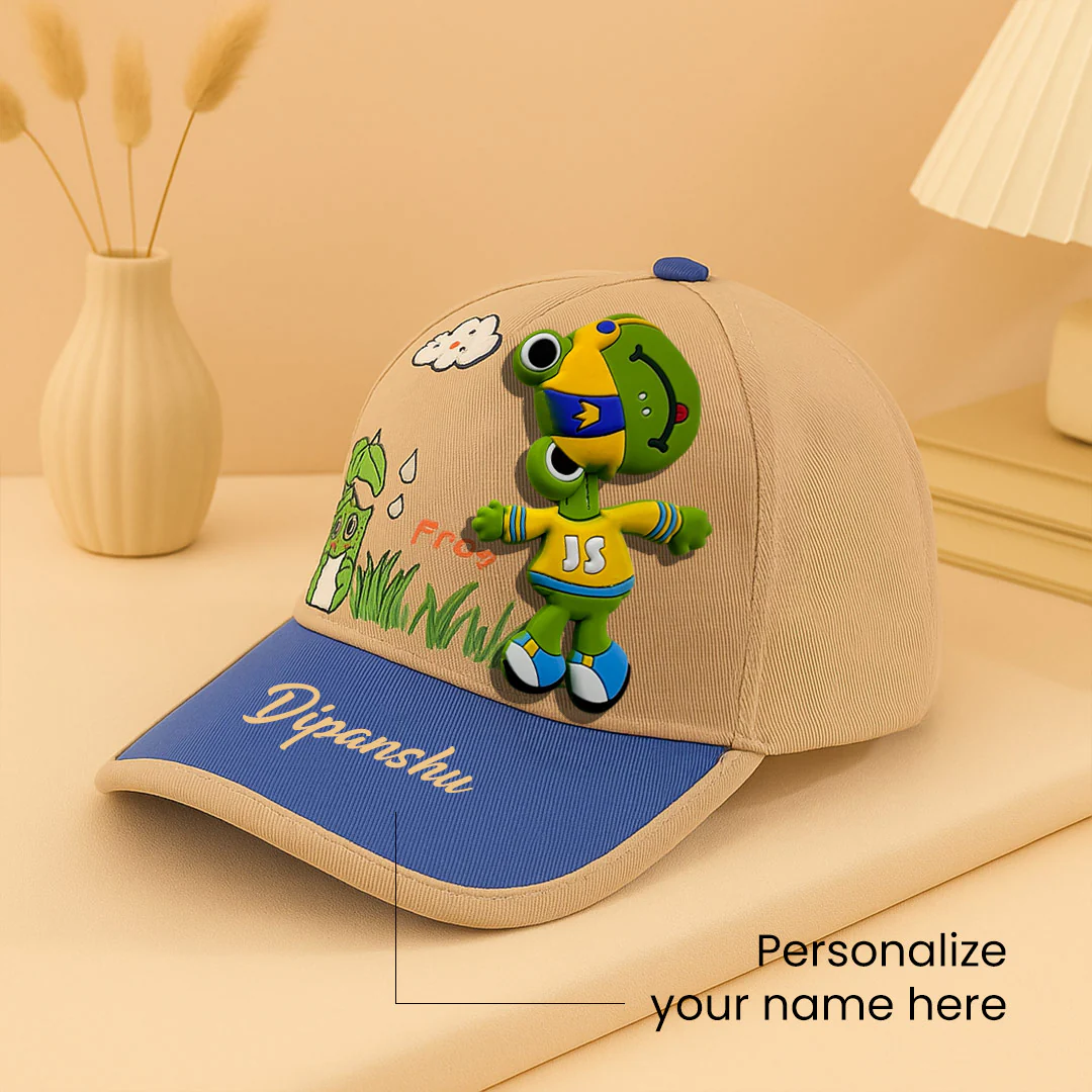 3D Frog Cartoon Cap for 4-10 years - Image 5