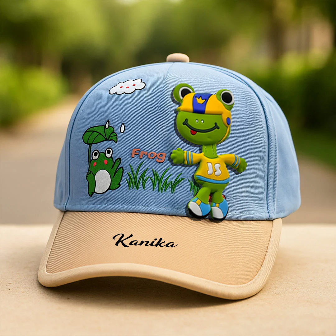 3D Frog Cartoon Cap for 4-10 years - Image 7
