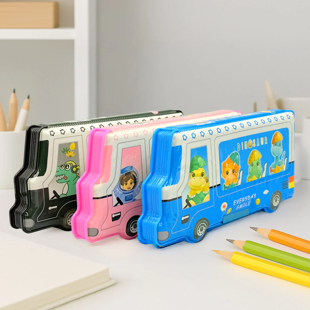 3D Vehicle-Shaped Pencil Case with Name - Image 7