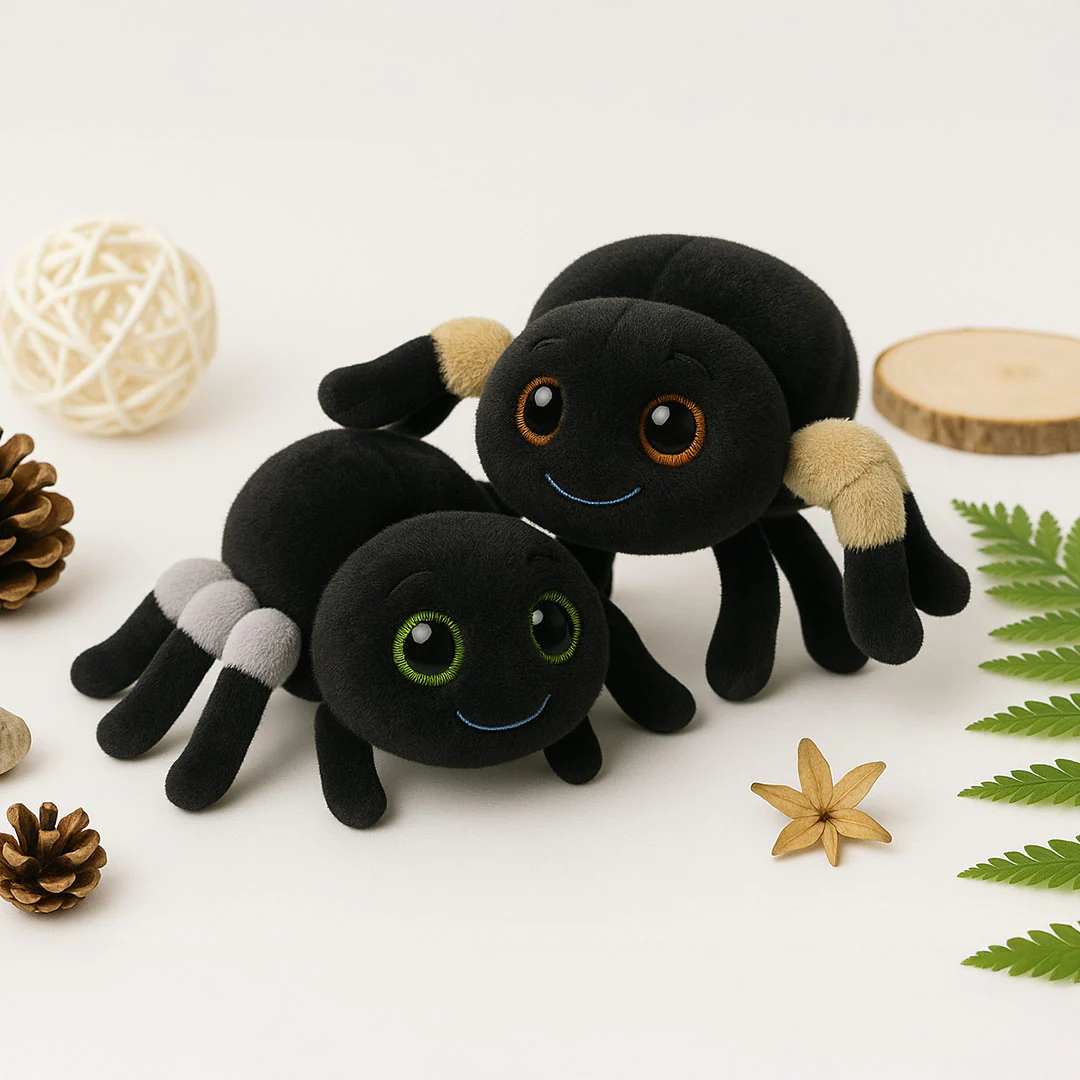 Adorable Spider Plush Toy Set