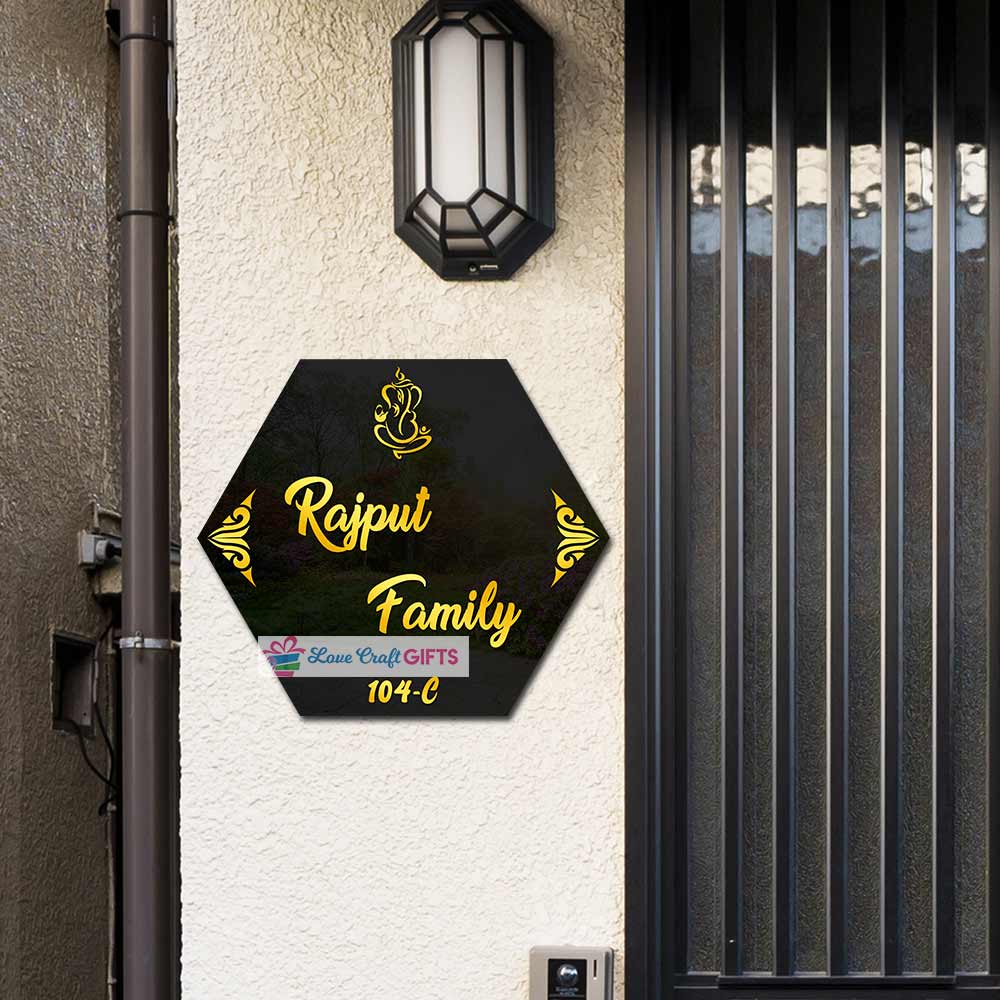 Attractive Acrylic Home Name Plates-12x15" - Image 2