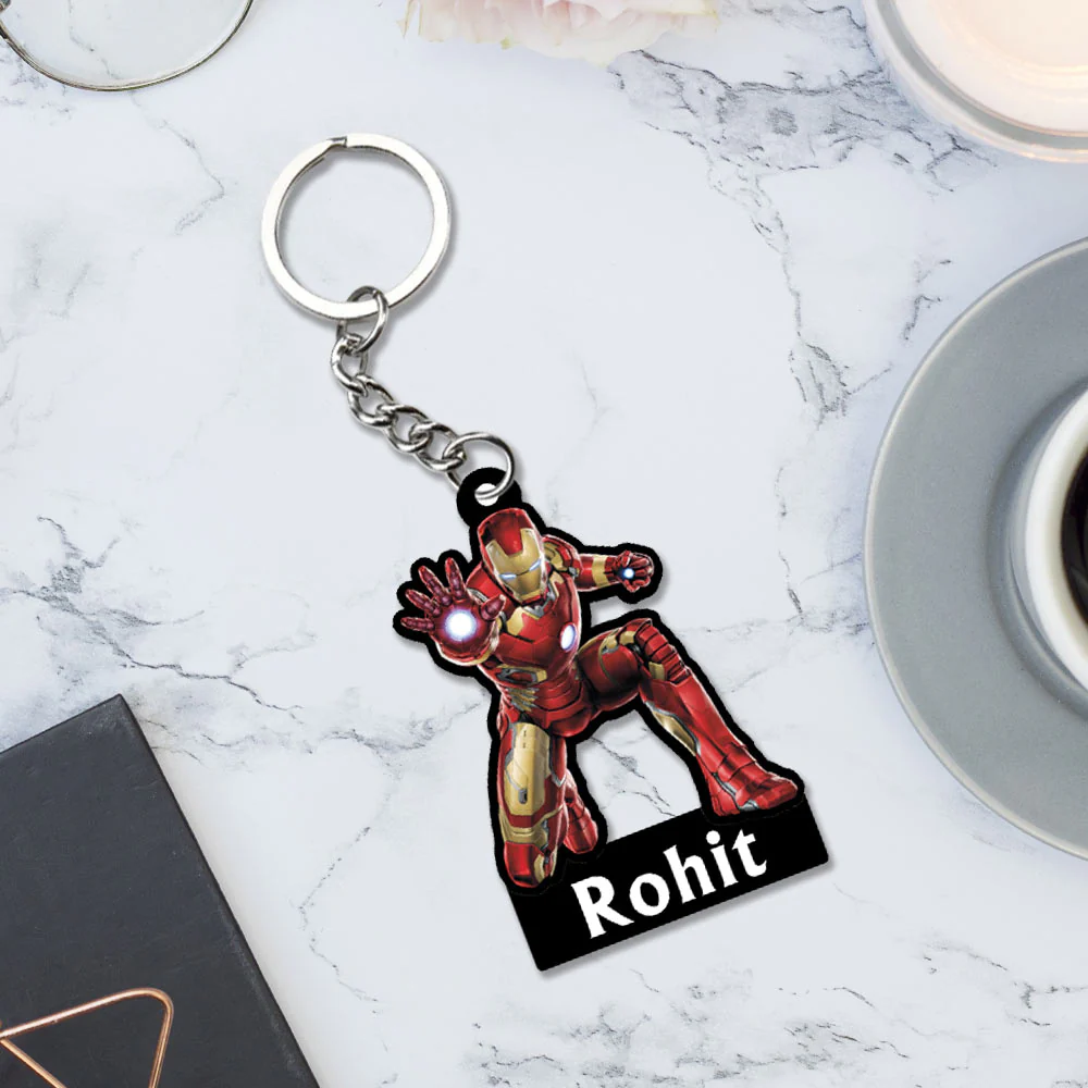 Avengers Keychain With Name - Image 3