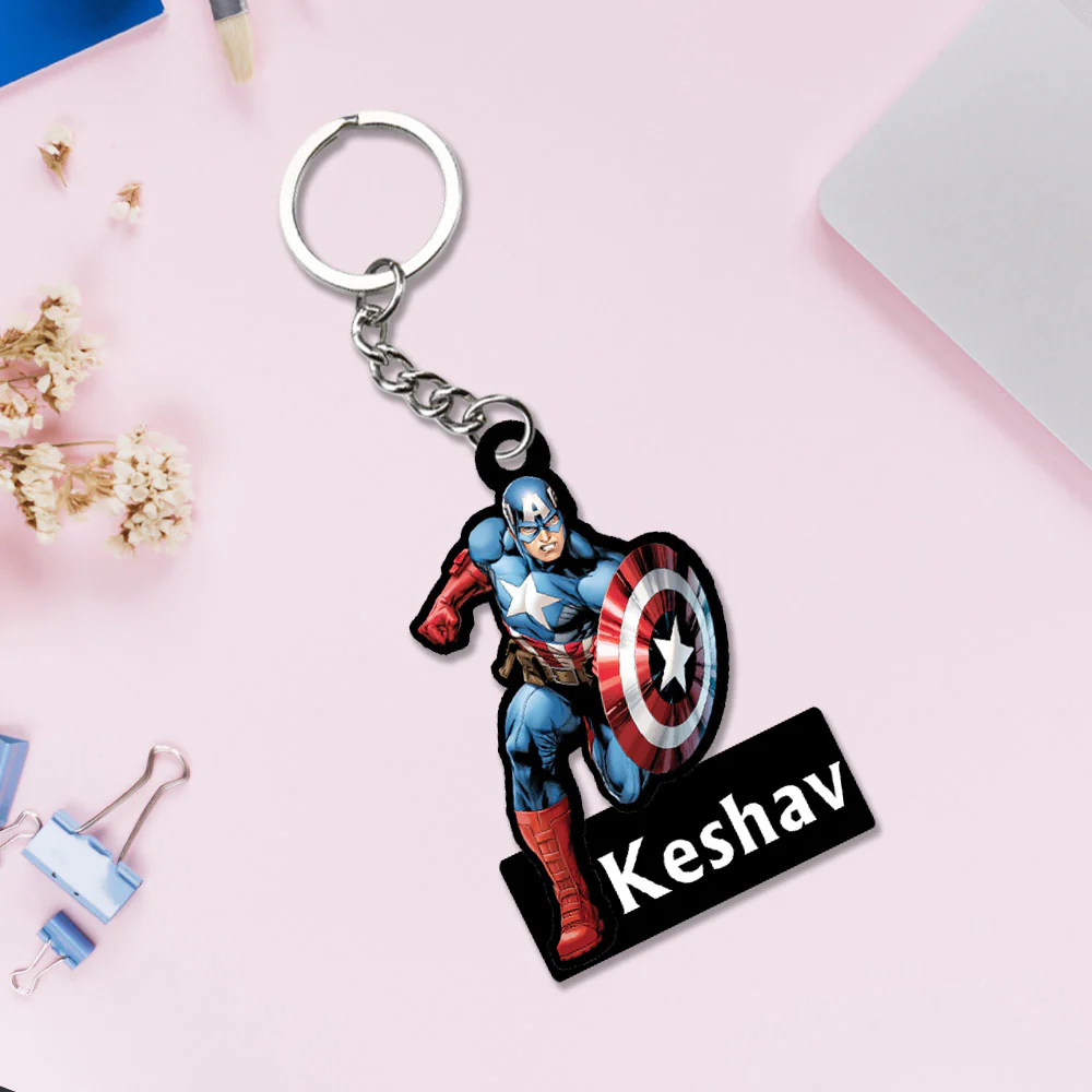 Avengers Keychain With Name - Image 4
