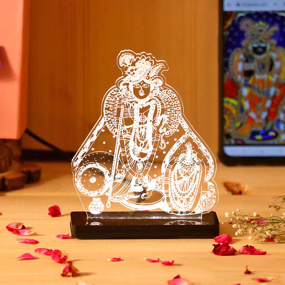 Banke Bihari Car Dashboard Lamp - Image 5