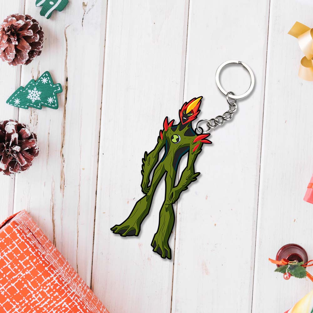 Ben 10 Characters Or Alien Force Keychain - Image 6