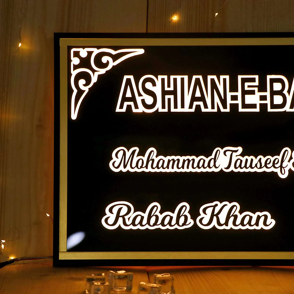 Best LED Name Plates For Home - Image 5
