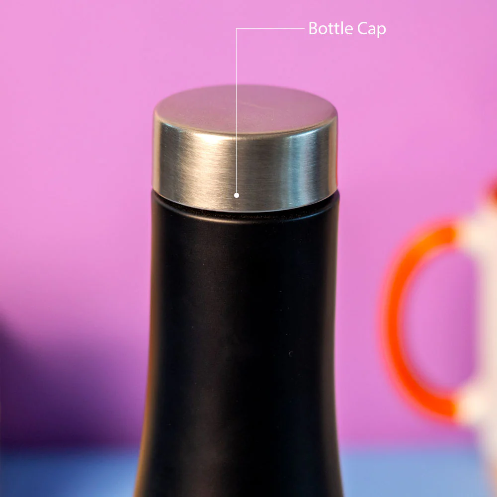 Customized Black Stainless Water Bottle - Image 3