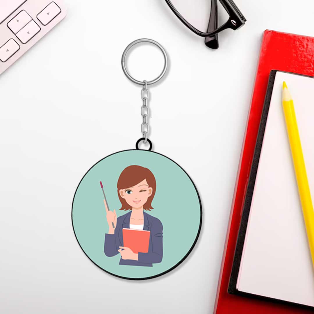 Best Teacher Keychain Or Keyring - Image 2