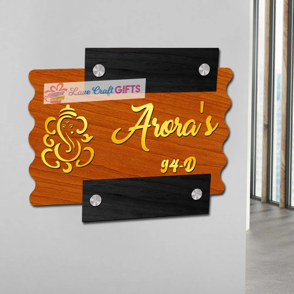 Best Wooden Home Name Plates - Image 3