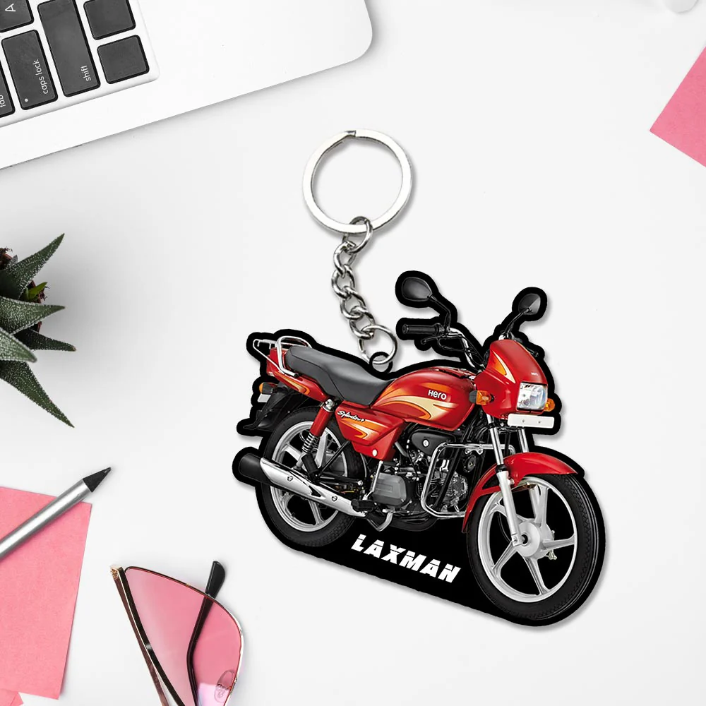 Bike Keychain With Name - Image 15