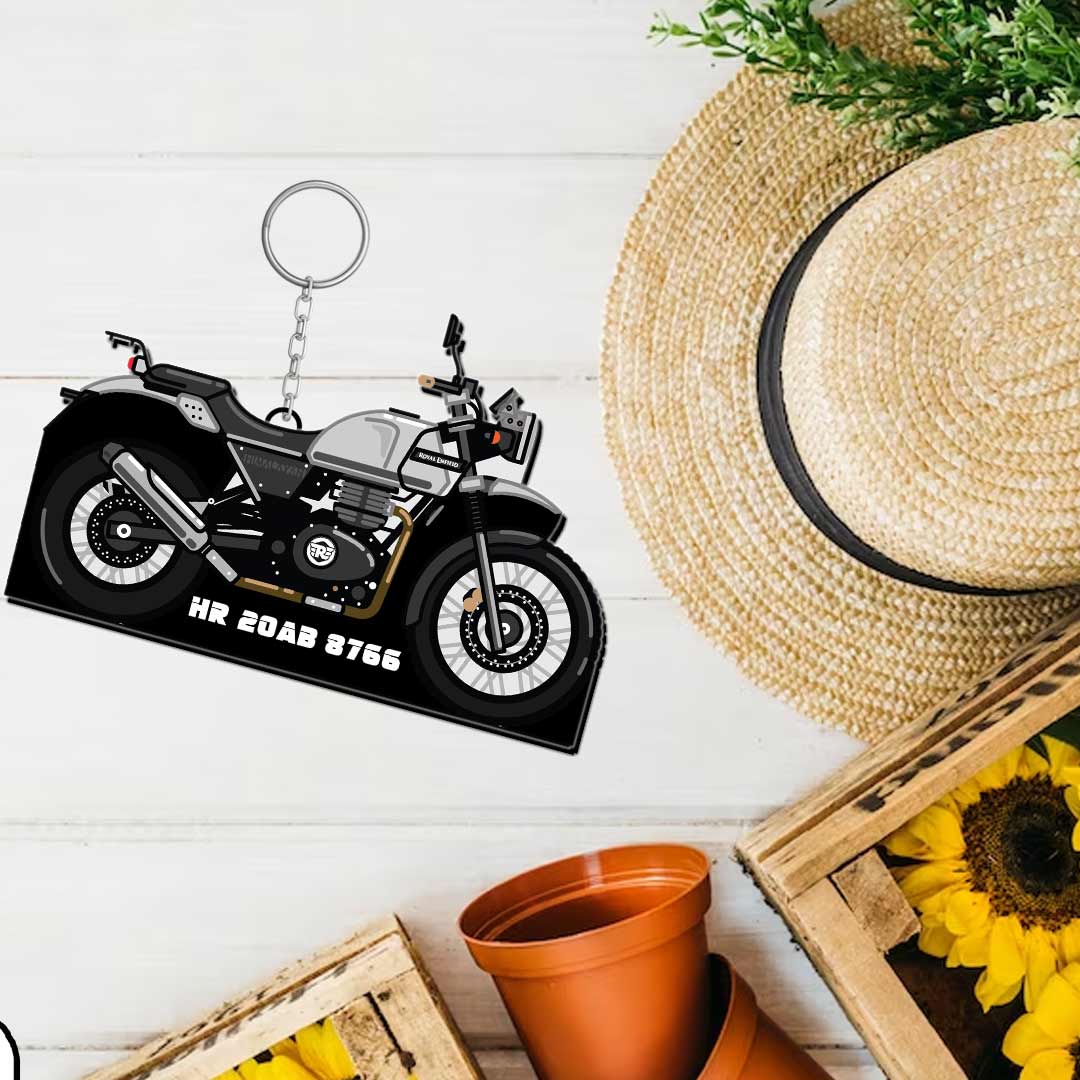 Bike Keychain With Name - Image 6