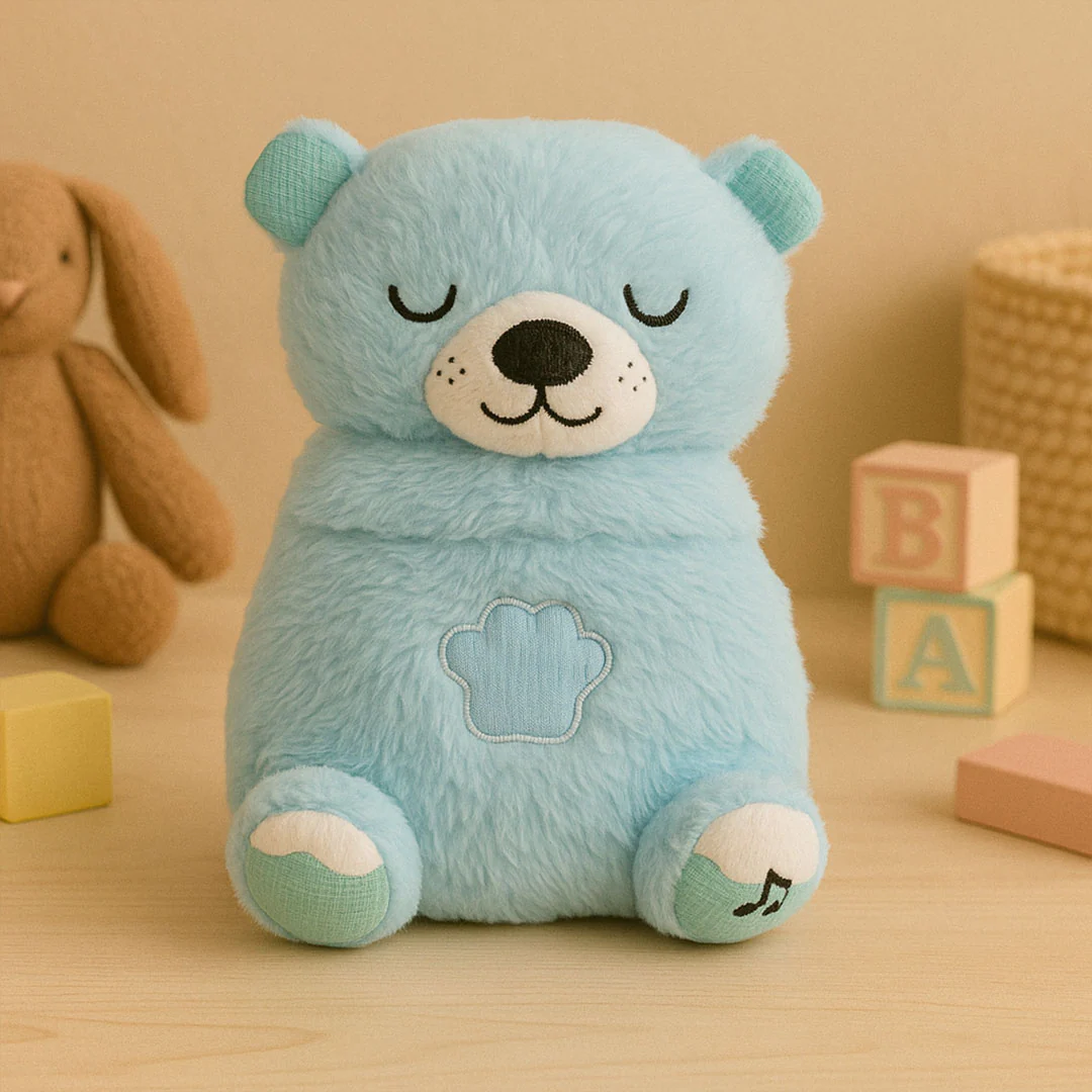 Breathing Teddy Plush Soft Toy - Image 4