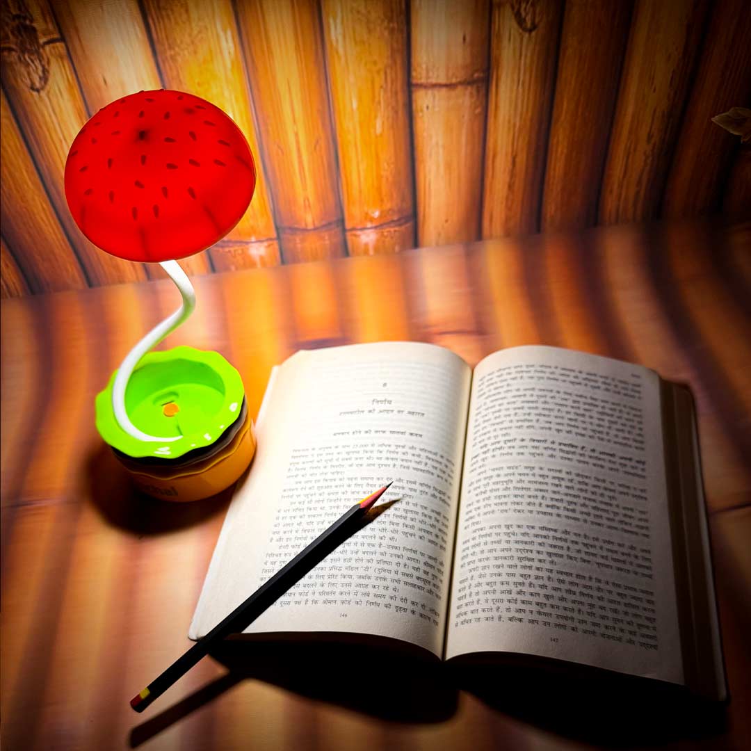Personalized Burger Lamp with LED Light and Built-In Sharpener - Image 6