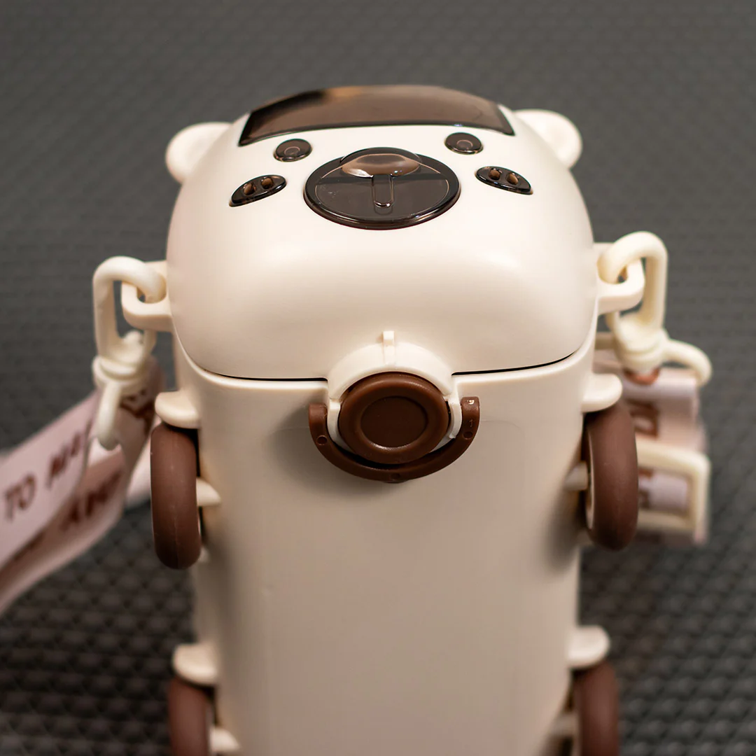 Personalized Bus-Shaped Kids Water Bottle - Image 13