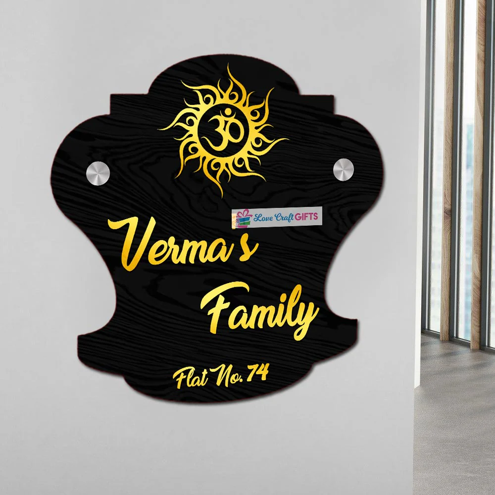 Buy Best Wooden Home Name Plates-12x15" - Image 3