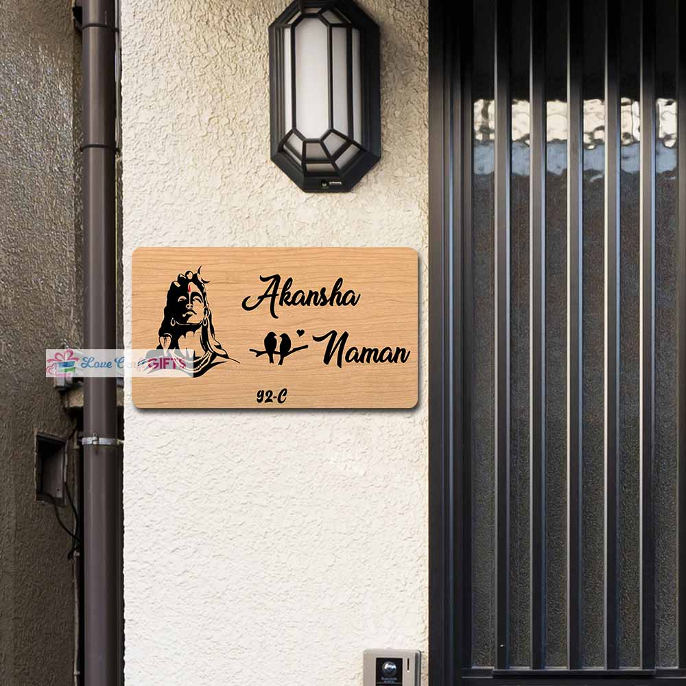 Buy Wooden Home Name Plates-12x15" - Image 2