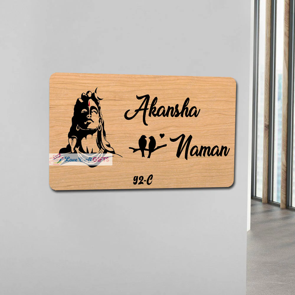 Buy Wooden Home Name Plates-12x15" - Image 3