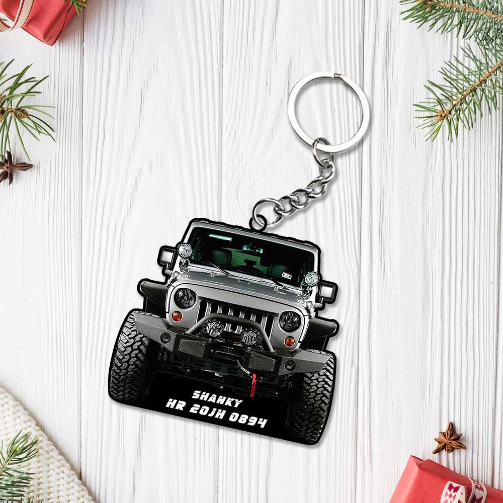 Car Keychain With Name - Image 4