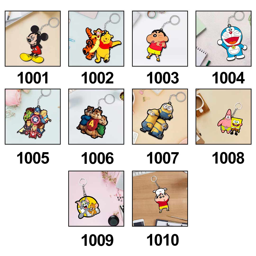 Kid Cartoon Keychains - Image 11