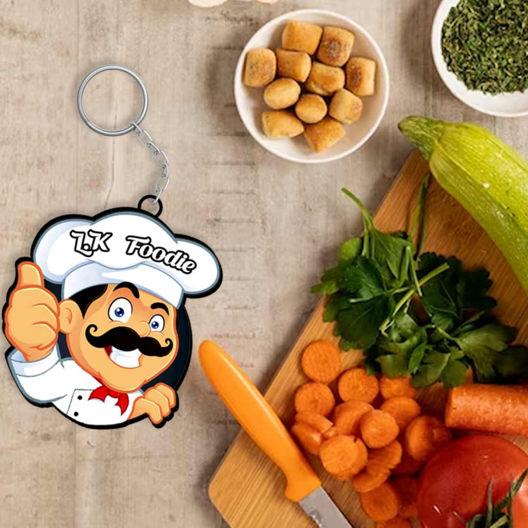 Chef Keychain With Name - Image 5