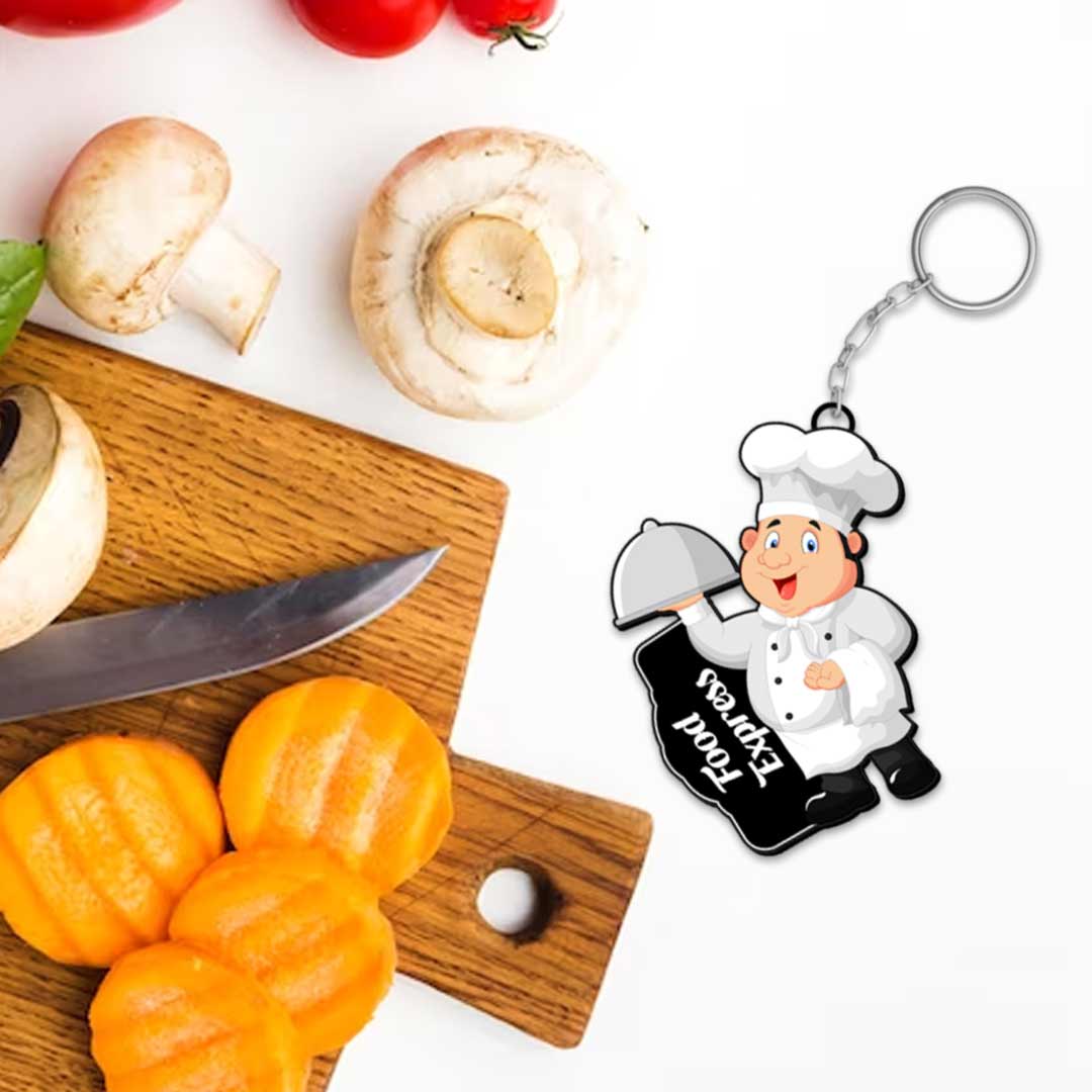 Chef Keychain With Name - Image 7