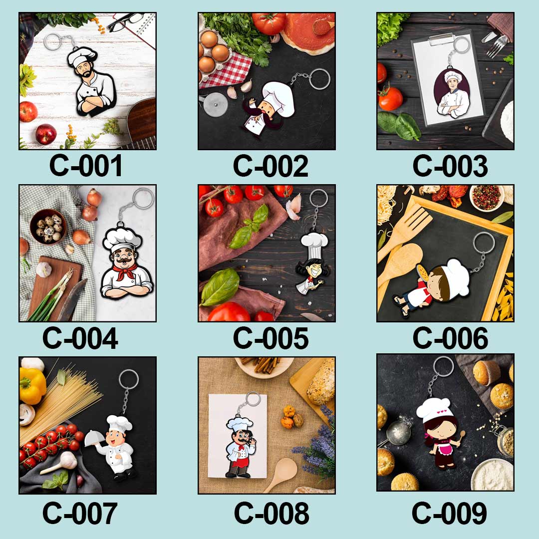 Chefs & Cooks Keychain - Image 11