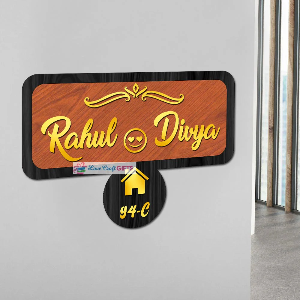 Classic Wooden Home Name Plates-10x18" - Image 3