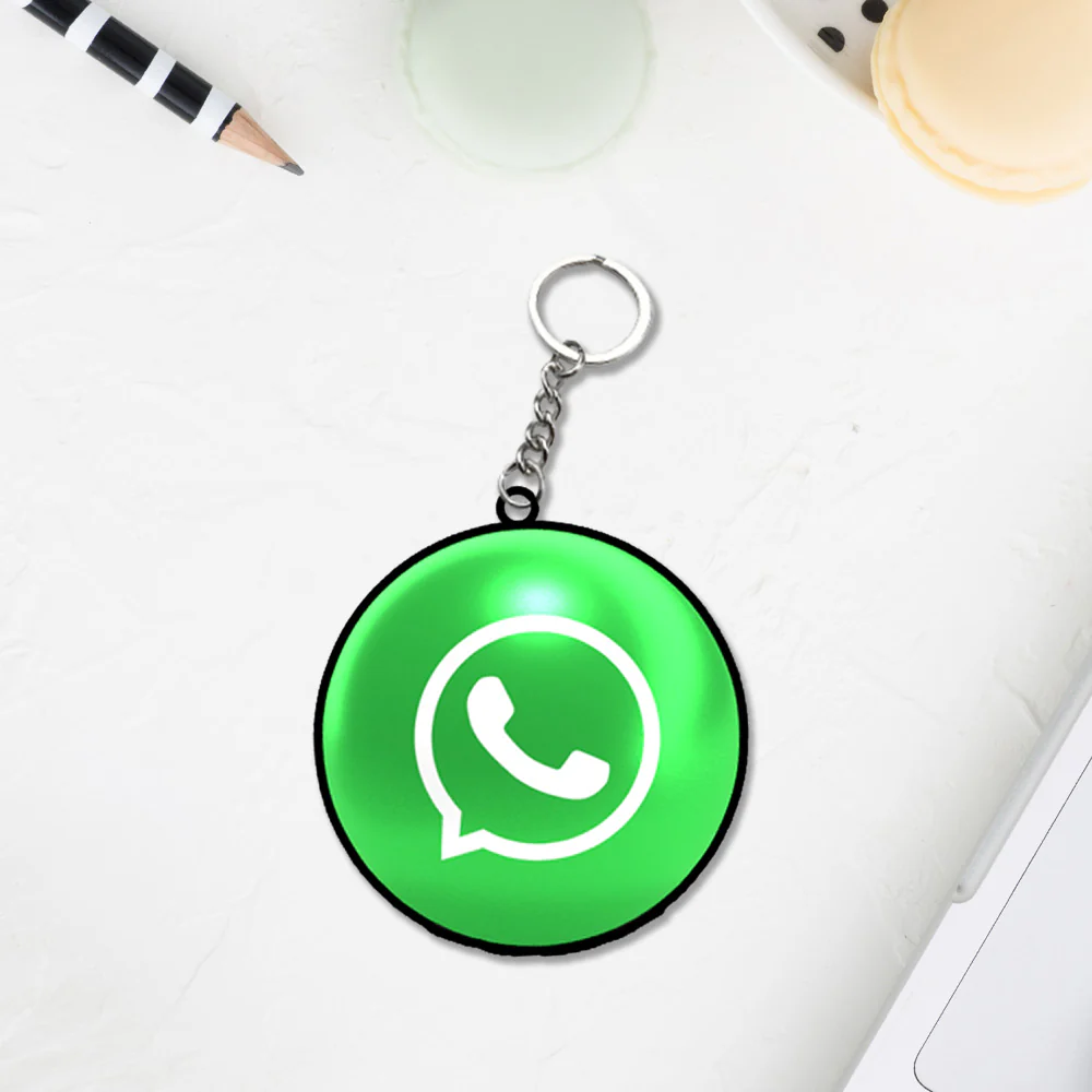 Connect in Style: Social Media Keychain Collection - Image 10