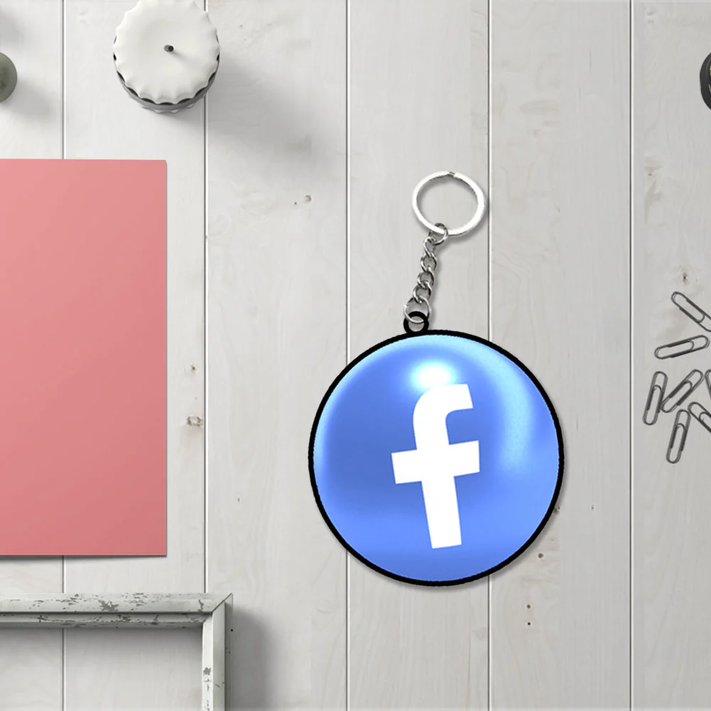 Connect in Style: Social Media Keychain Collection - Image 11