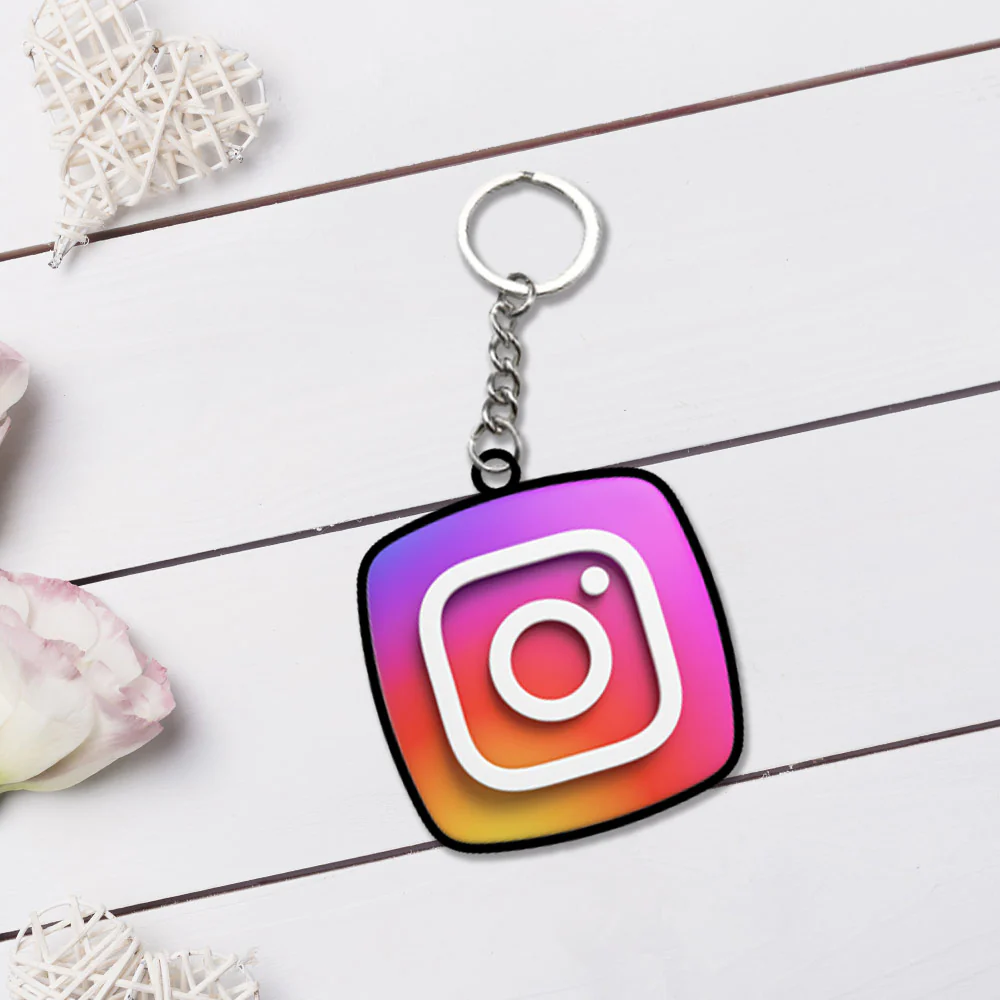 Connect in Style: Social Media Keychain Collection - Image 7