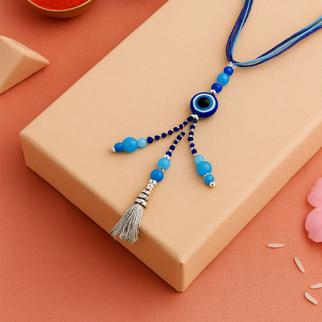 Couple & Evil Eye Rakhi for Raksha Bandhan - Image 3