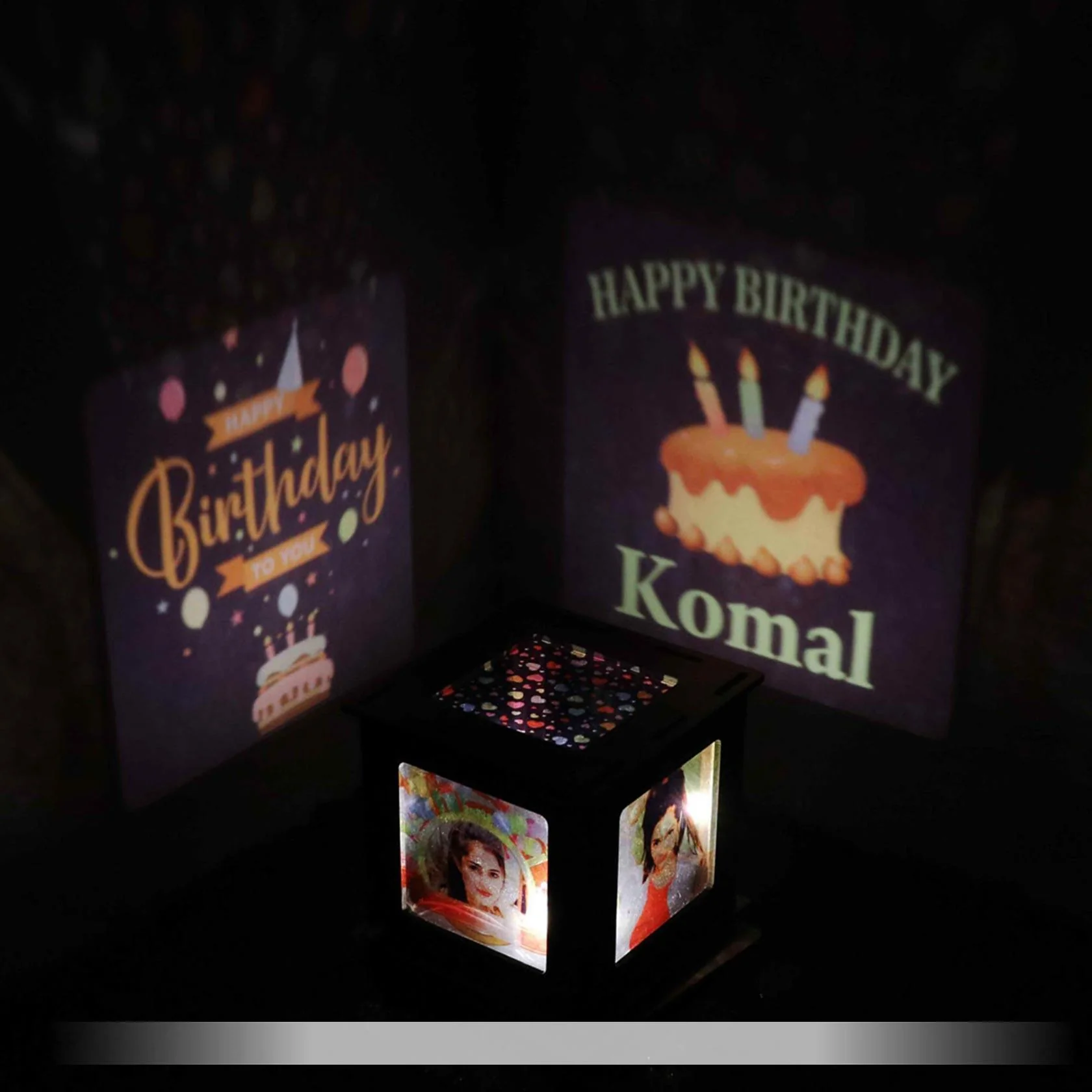 Personalized Birthday Photo Shadow Box - Image 4