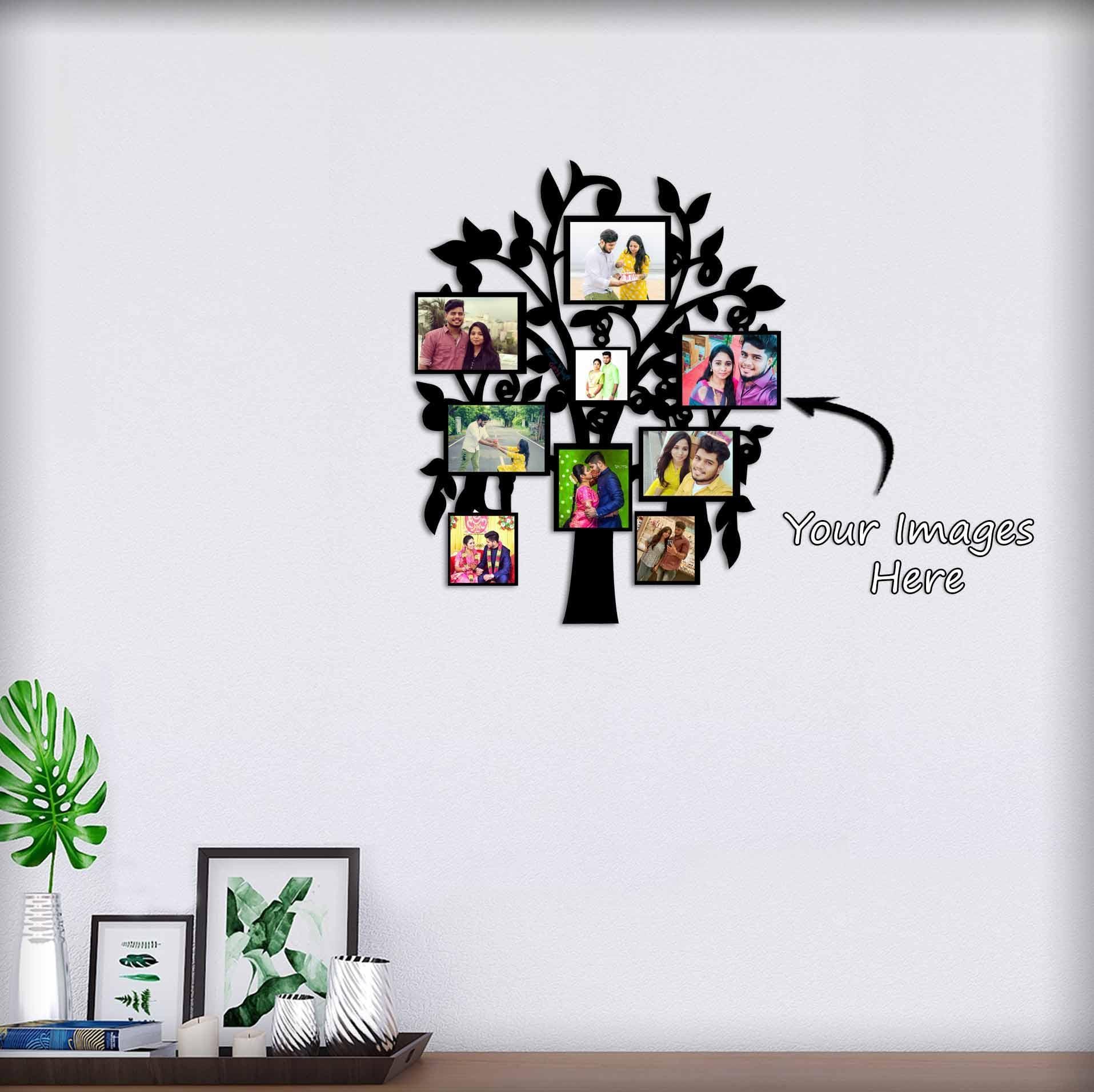 Personalized Wooden Photo Family Tree - Image 5