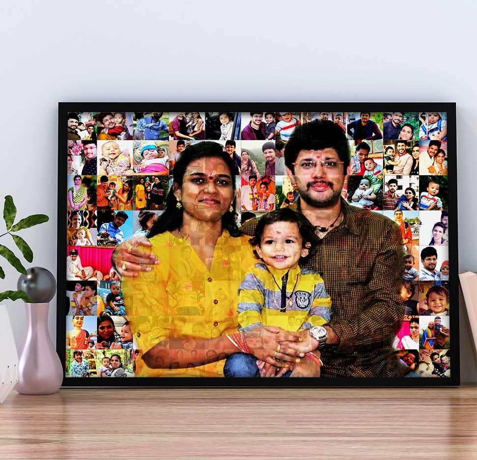 Customized Mosaic Photo Frame - Image 4
