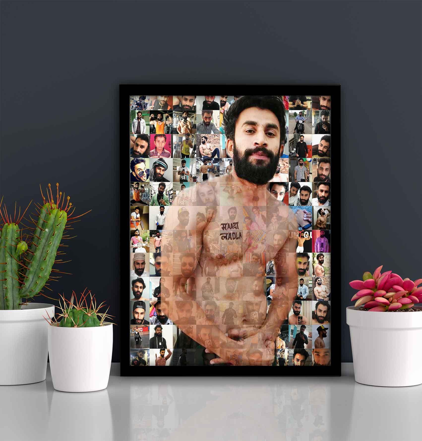 Customized Mosaic Photo Frame - Image 7