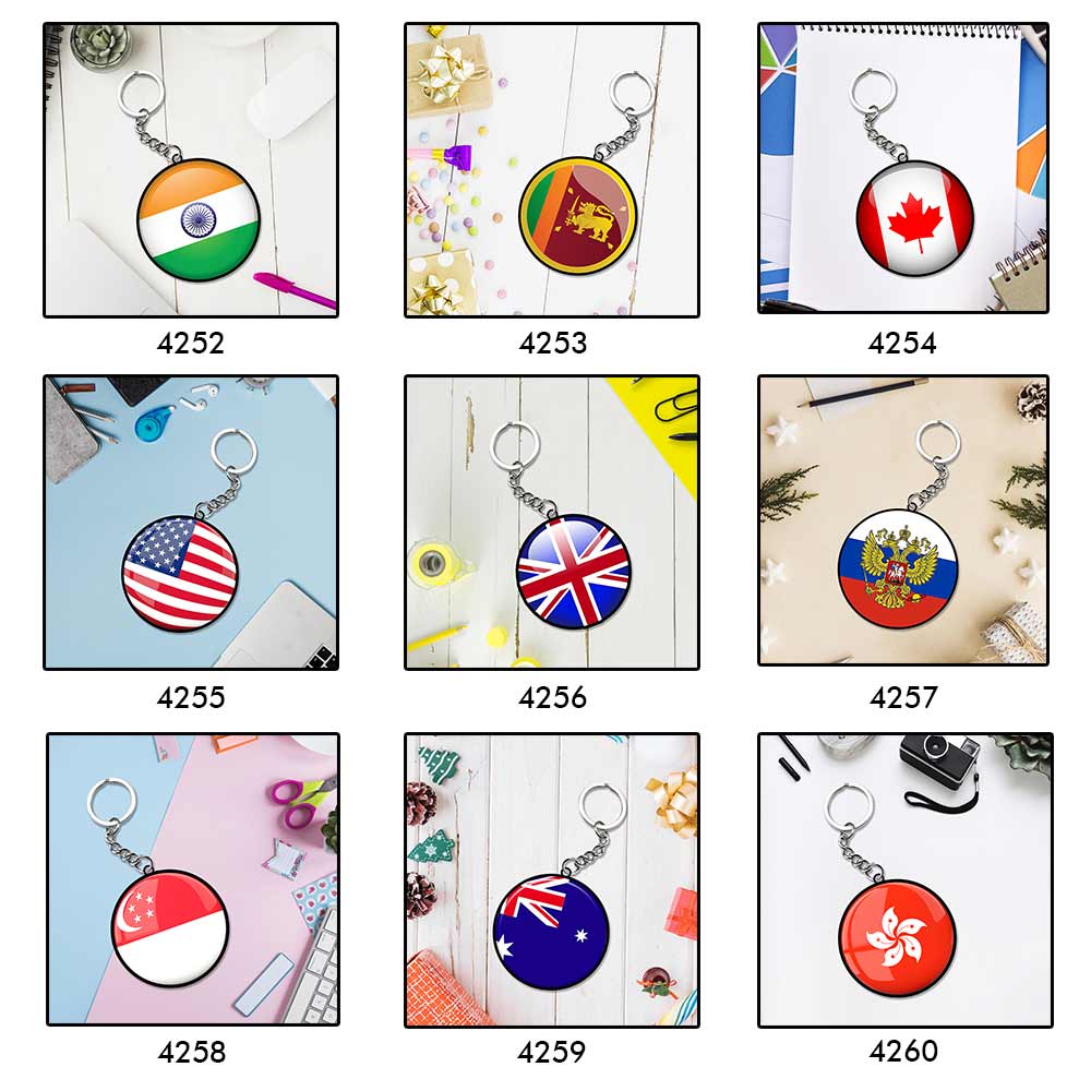 Countries Flag Keychain | Best Flag Keyrings - Image 10