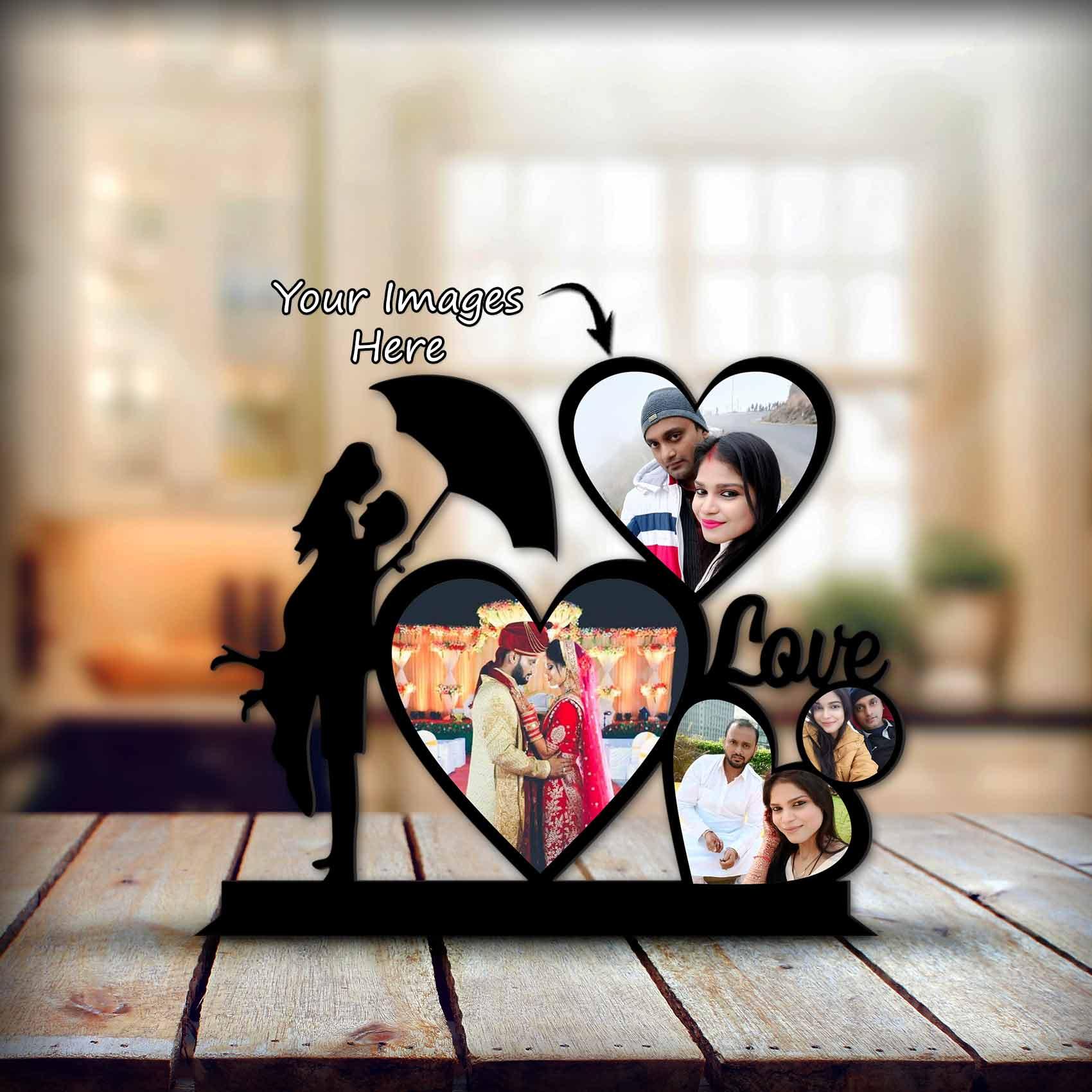 Customized Couple Wooden Table Top