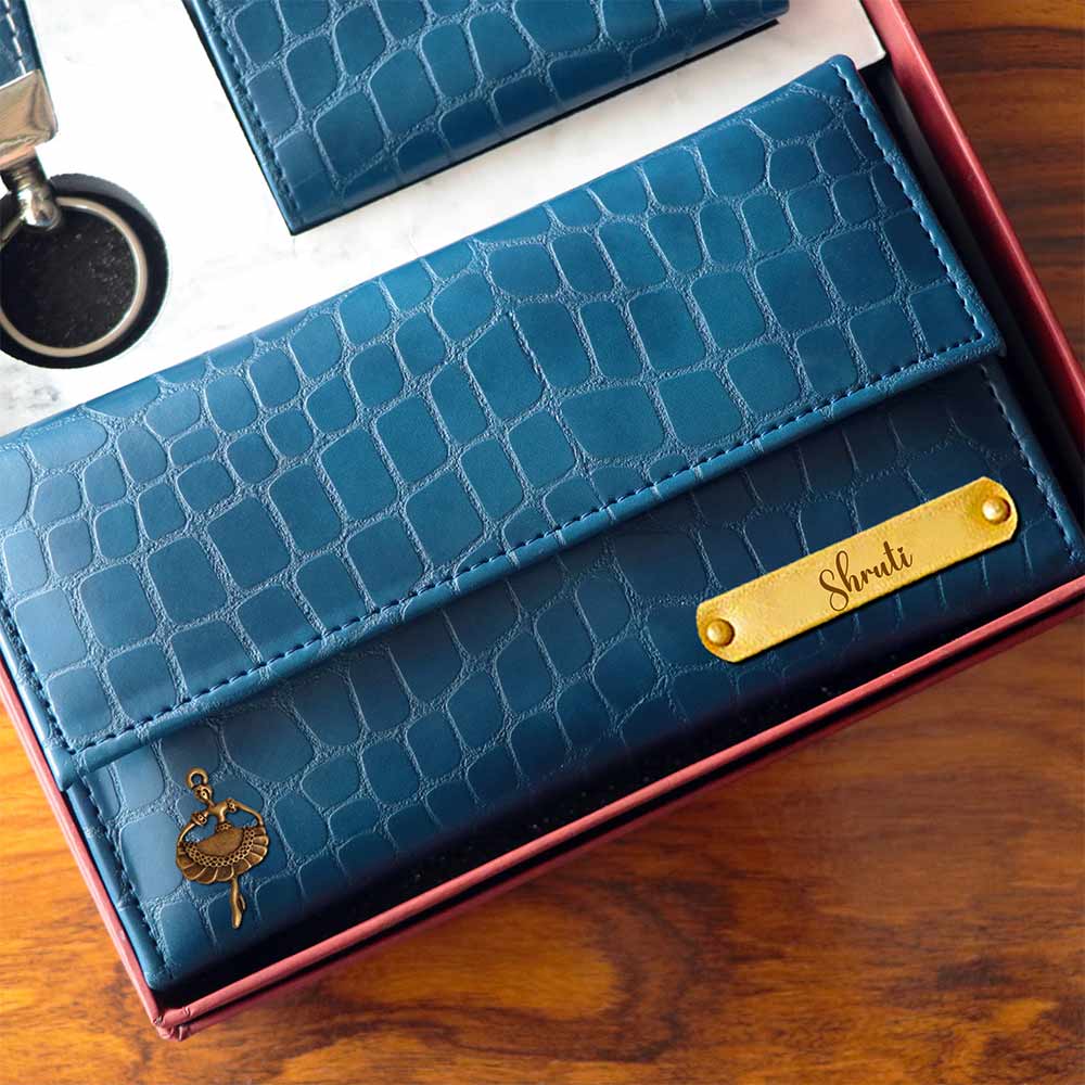 Crocodile Leather Corporate Combo Gift Set - Image 4