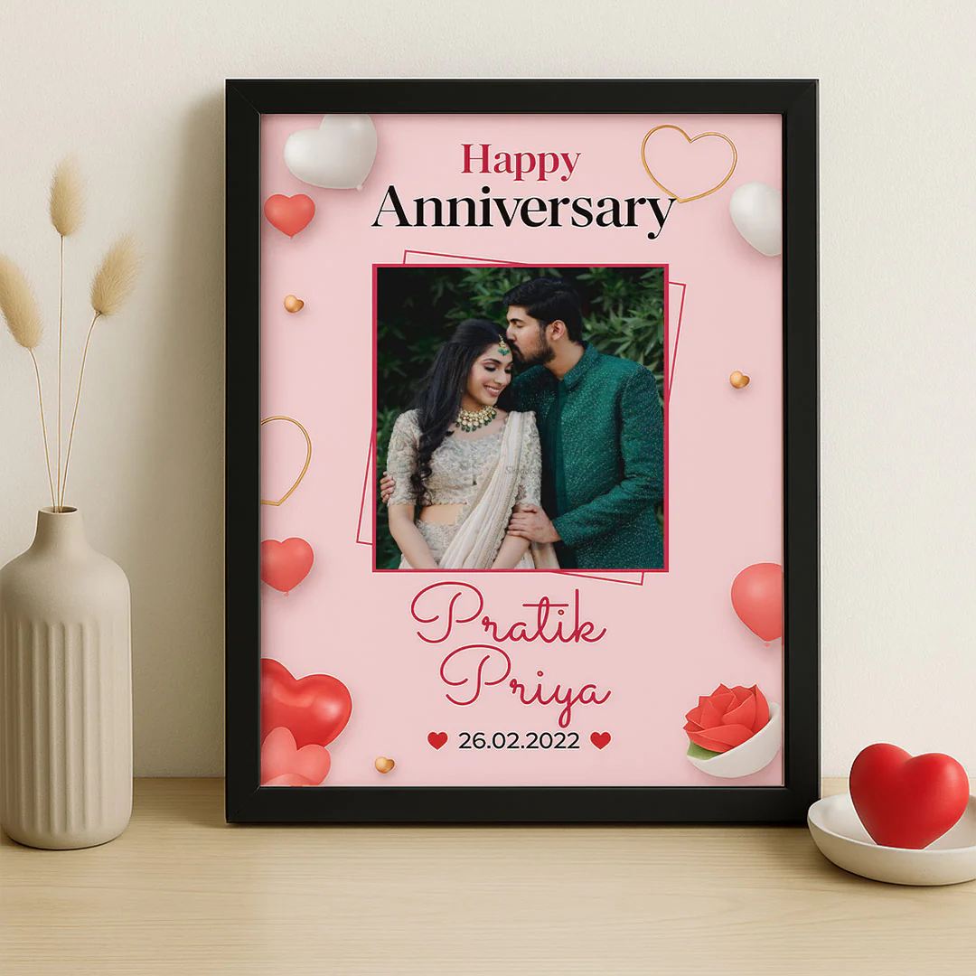 Custom Anniversary Photo Frame - Image 3