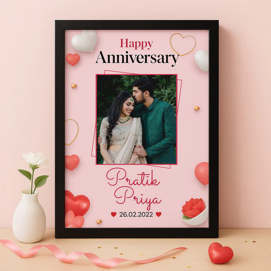 Custom Anniversary Photo Frame - Image 5