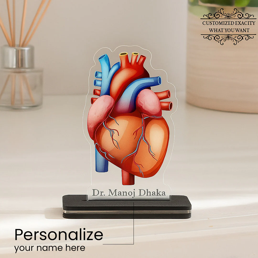 Custom Doctor Heart LED Lamp - Image 2