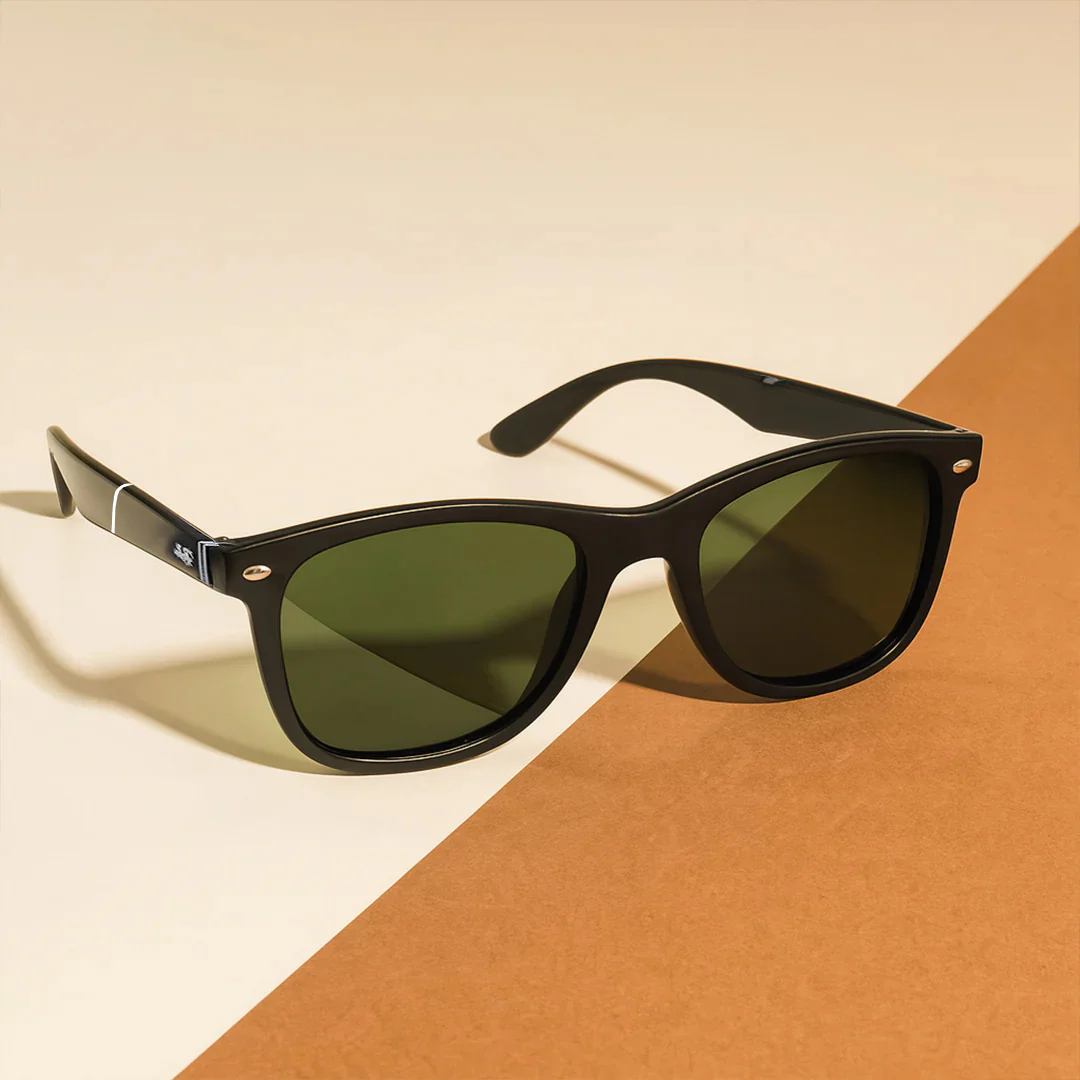 Custom Green Lens Sunglasses - Image 6