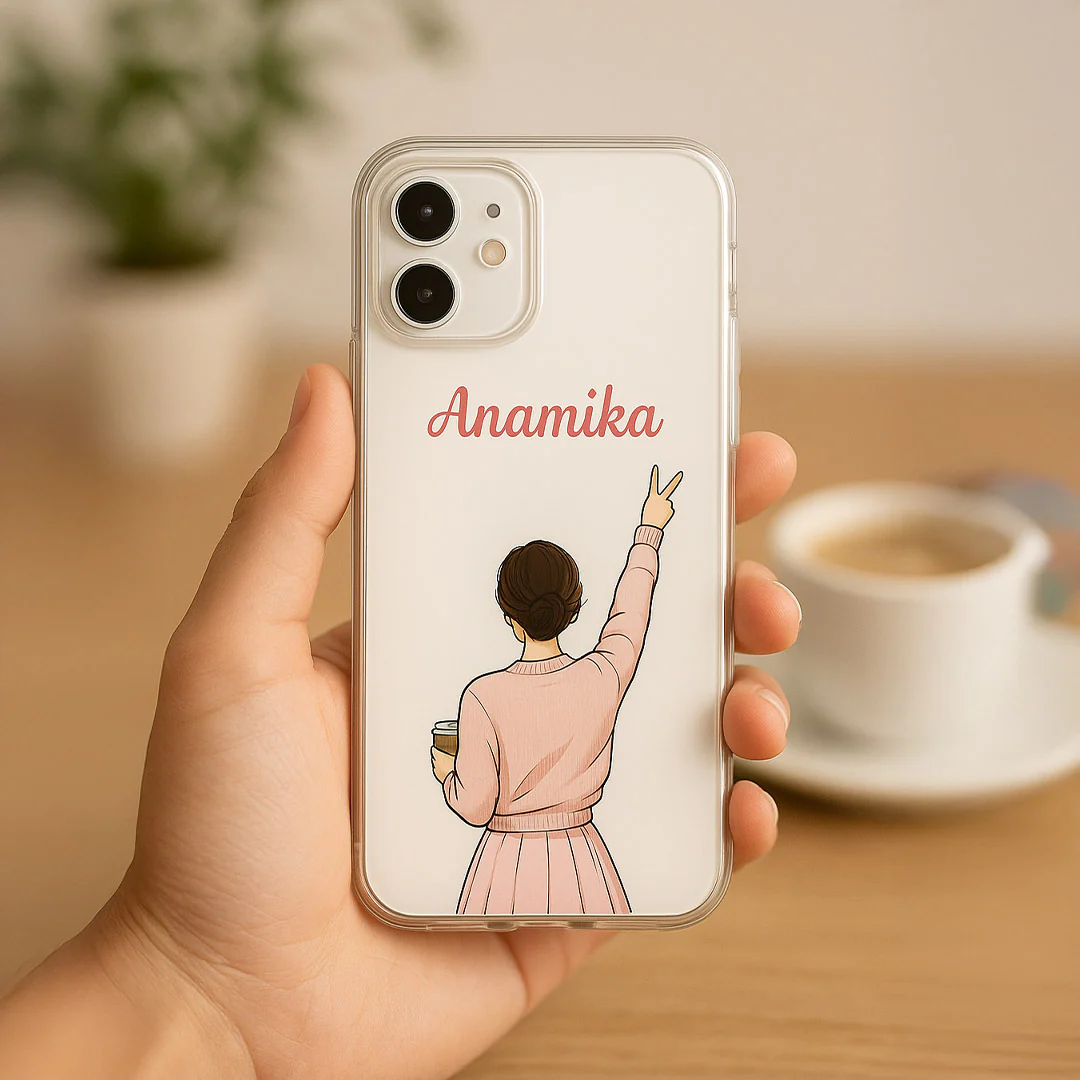 Custom Illustrated Name Phone Case - Image 10