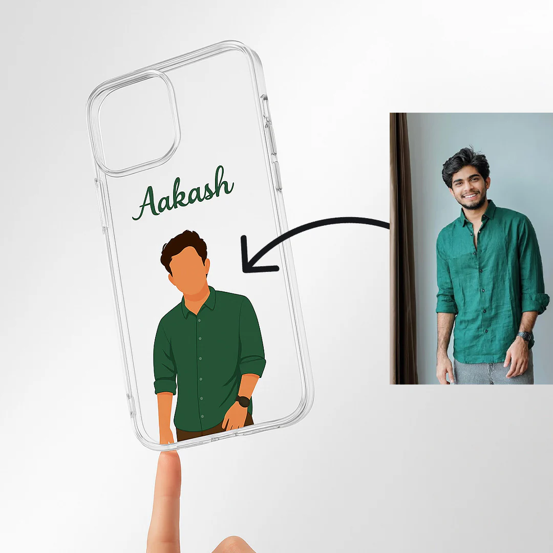 Custom Illustrated Name Phone Case - Image 3