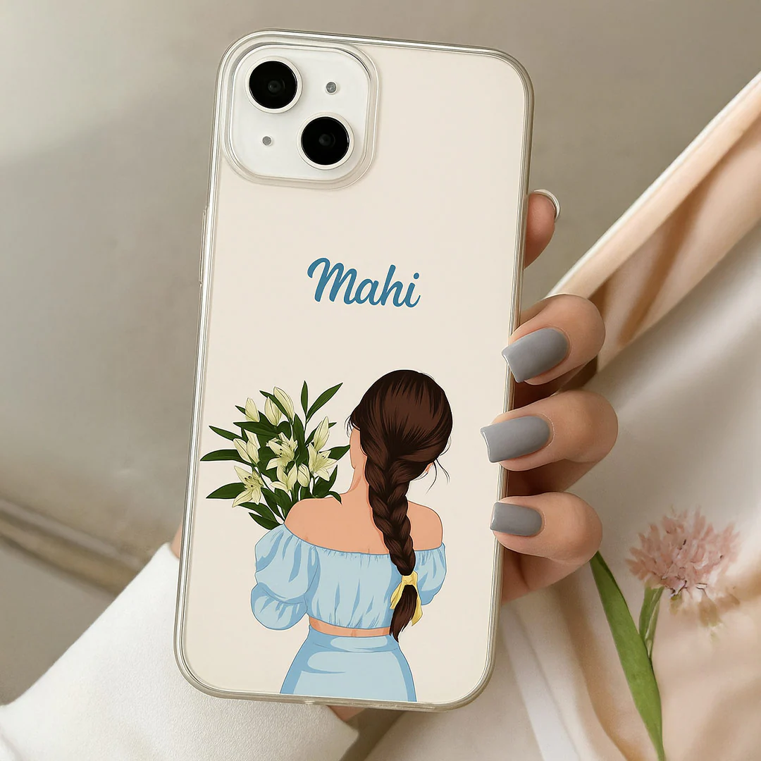 Custom Illustrated Name Phone Case - Image 4