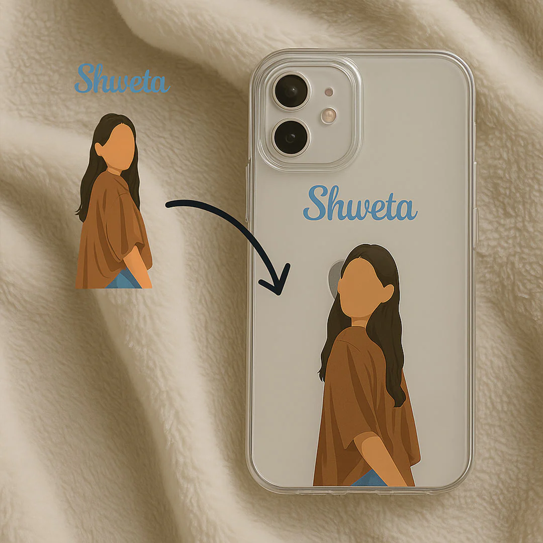 Custom Illustrated Name Phone Case - Image 6