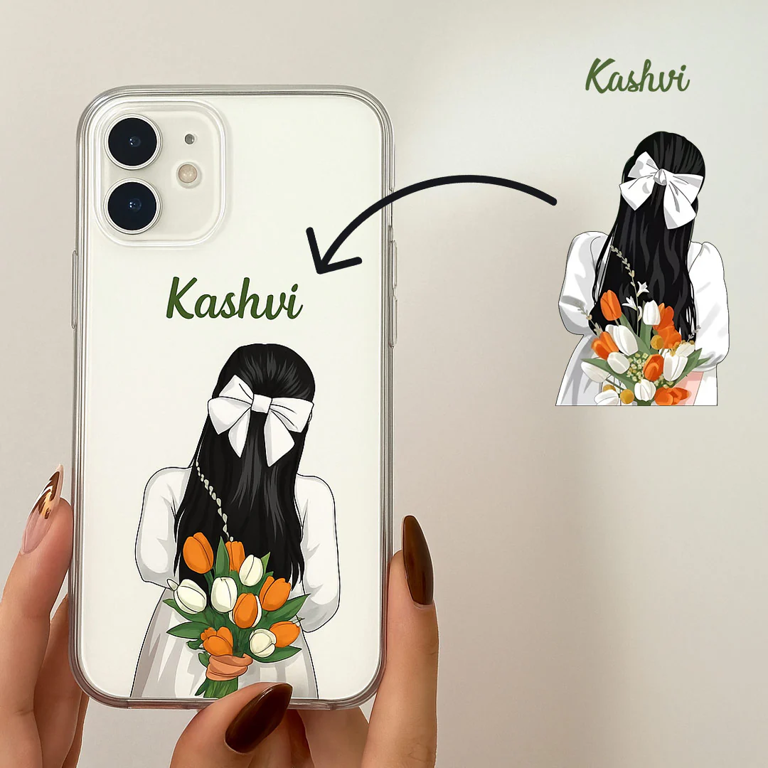Custom Illustrated Name Phone Case - Image 8