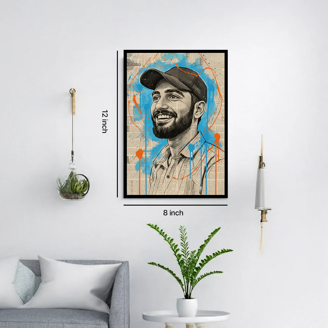Custom Illustrated Portrait Wall Art - Image 2