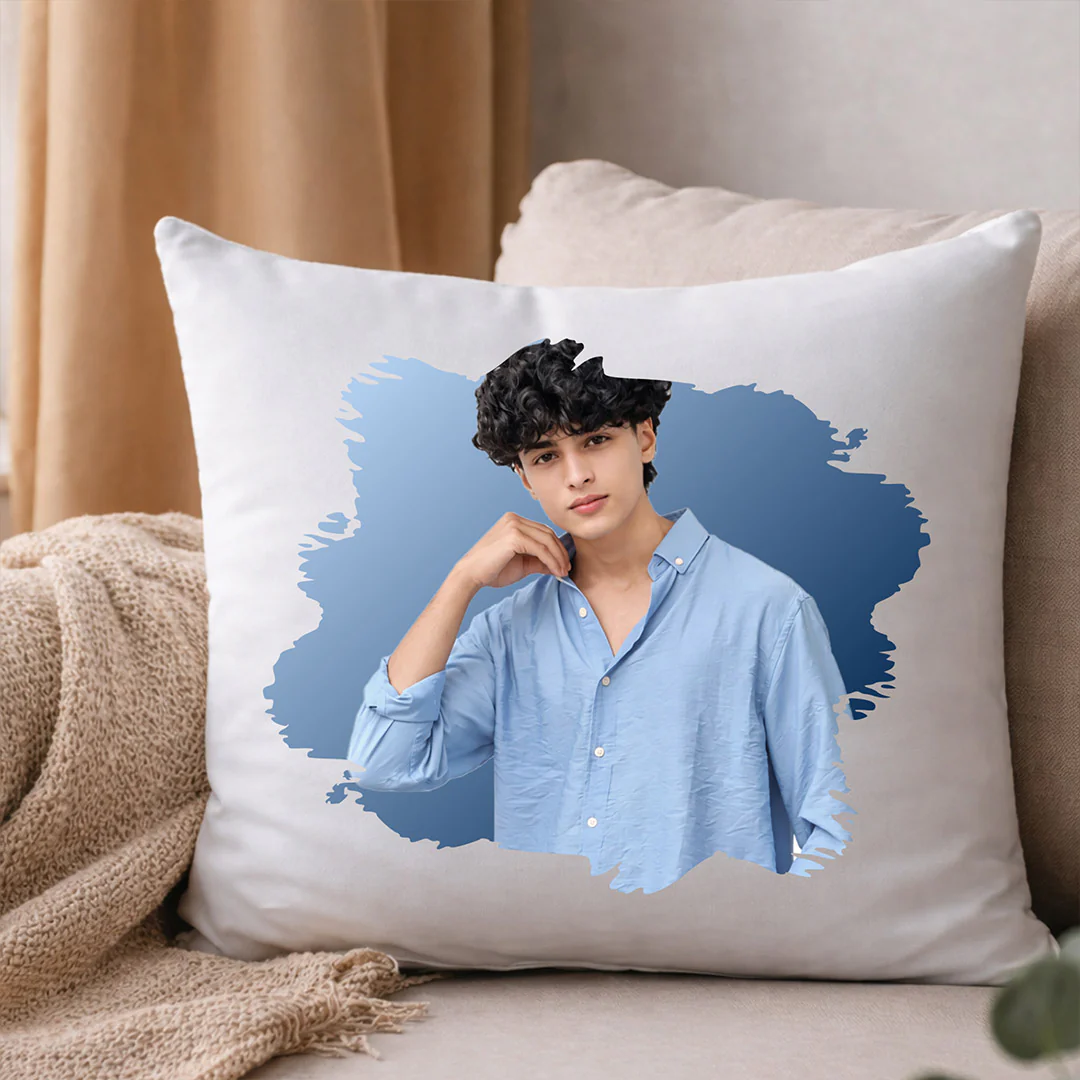 Custom Soft Memory Cushion Gift for Him - Image 4
